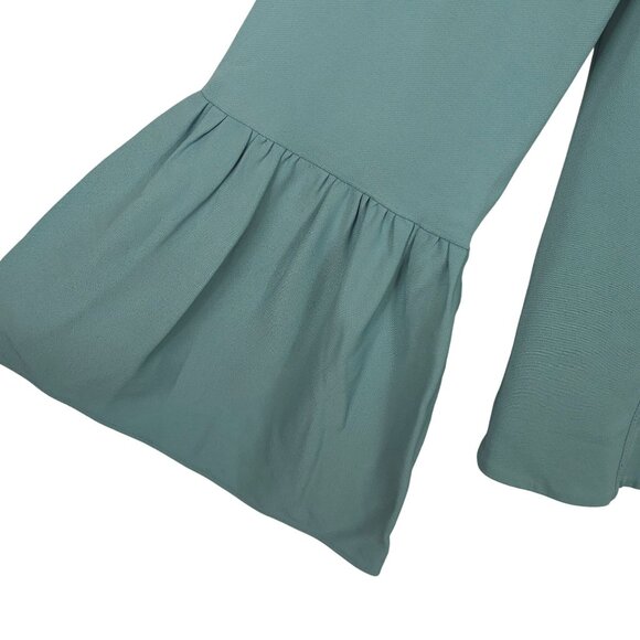 Womens 4 Robins Egg Blue Whimsigoth Fairycore Boho Cottagecore Summer Blouse Top - Picture 6 of 12